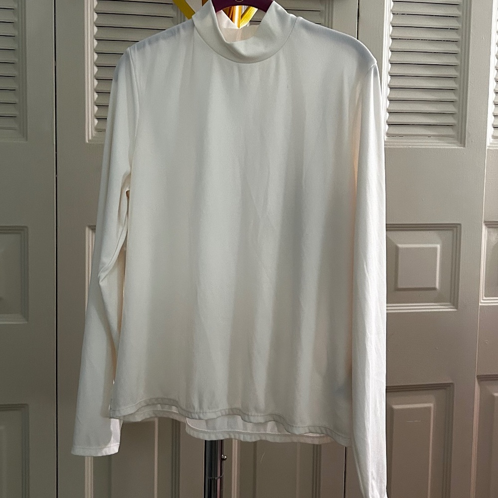 X-Large H&M White Turtleneck